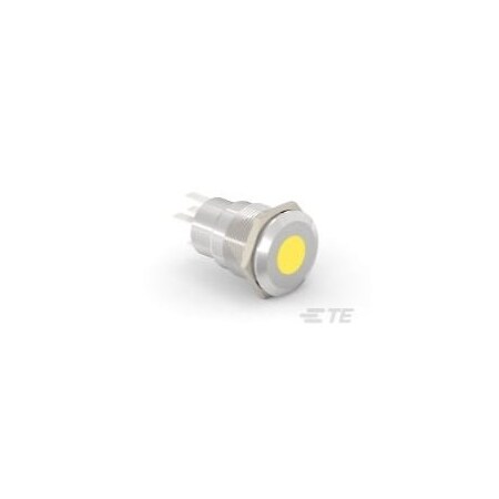 Alcoswitch AV19 SPL 5A SPOT LED YELLOW 12V AV1911D512Q04